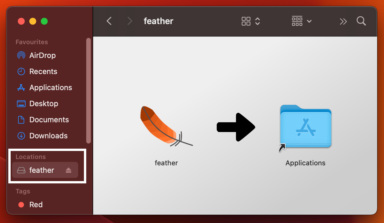 feather client mac download